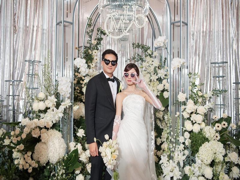 Chồng Ngọc Huyền không hoạt động nghệ thuật. Ảnh: Lê Chí Linh.