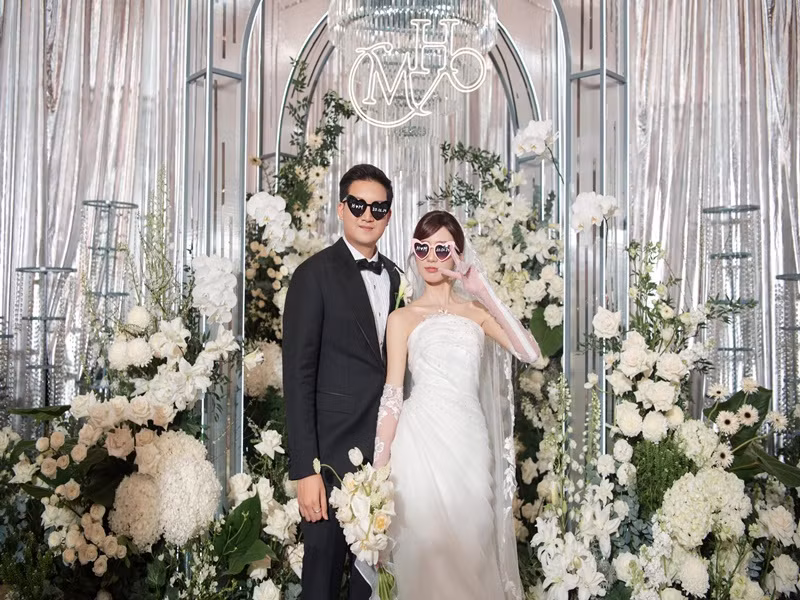 Chồng Ngọc Huyền không hoạt động nghệ thuật. Ảnh: Lê Chí Linh.