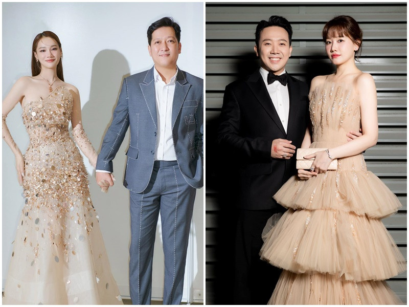 Nhã Phương kết hôn với Trường Giang năm 2018 còn Hari Won làm đám cưới với Trấn Thành cuối năm 2016.