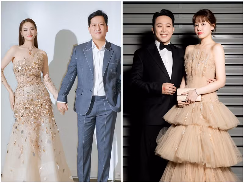 Nhã Phương kết hôn với Trường Giang năm 2018 còn Hari Won làm đám cưới với Trấn Thành cuối năm 2016.