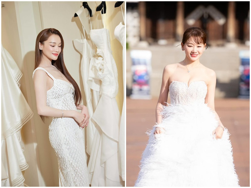 Hari Won và Nhã Phương cuốn hút sau khi lấy chồng.