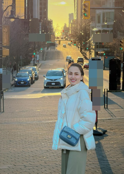 Diễm Hương sang Canada định cư vào tháng 10/2023.