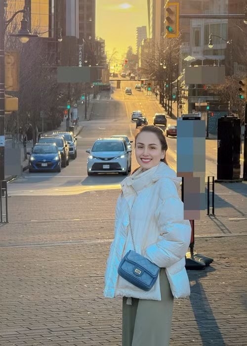 Diễm Hương sang Canada định cư vào tháng 10/2023.