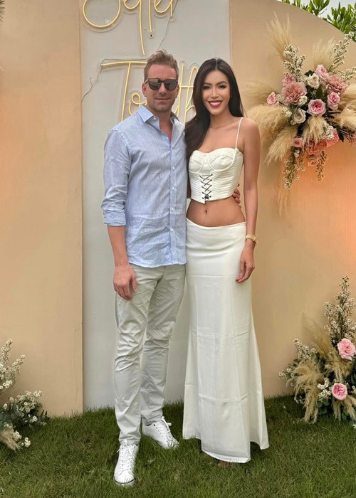 Minh Tú cũng là “gà cưng” một thời của Khắc Tiệp. Hiện tại, cô vẫn theo đuổi công việc người mẫu. Vào tháng 11/2023, Minh Tú đã cầu hôn bạn trai. Ảnh: FBNV.