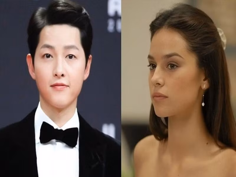Cuối năm 2022, Song Joong Ki thừa nhận hẹn hò Katy - cựu diễn viên người Anh. Ảnh: Znews.