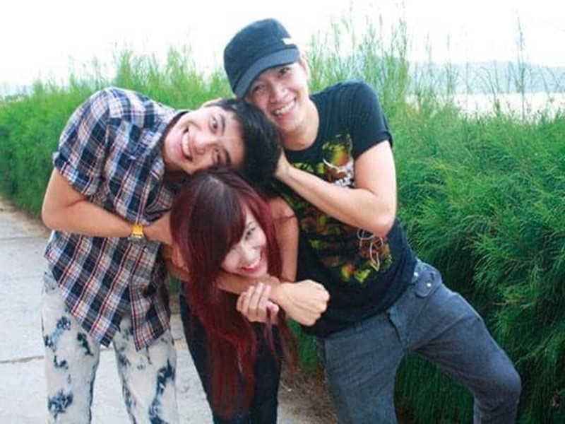 Bộ ba thành lập nên nhóm bạn Gia đình văn hóa. Ảnh: Dân Việt.