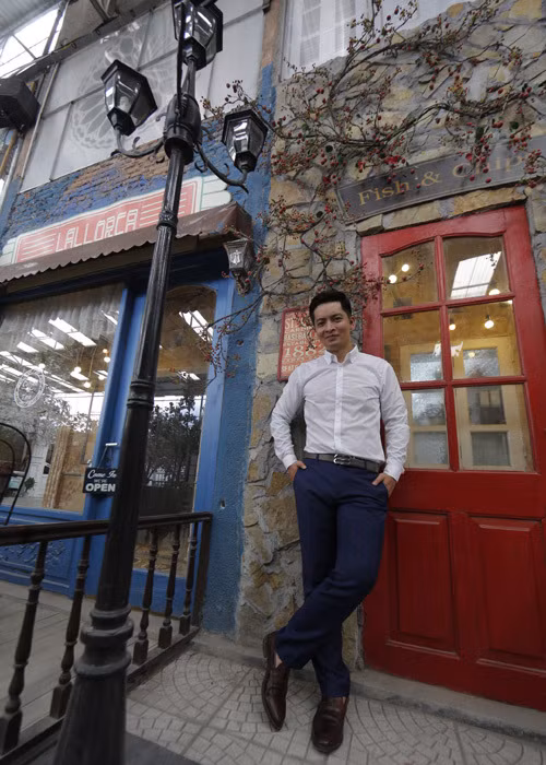 Vợ chồng nam diễn viên có một cô con gái. Ảnh: Vietnamnet.