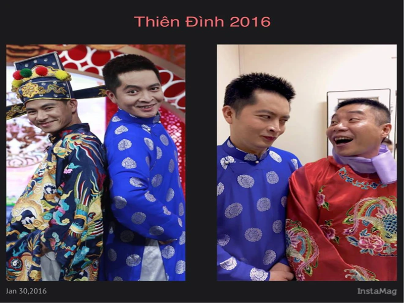 Năm 2016, Quân Anh lần đầu tham gia Táo quân. Ảnh: Thời Đại.