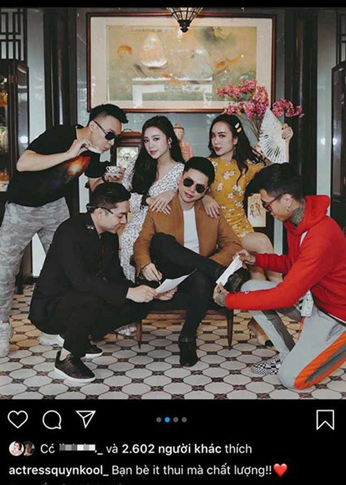 Hoàng Tôn cho biết, anh và Quỳnh Kool chỉ là bạn bè lâu năm. Phía Quỳnh Kool cũng phủ nhận hẹn hò. Ảnh: Phụ Nữ Việt Nam.