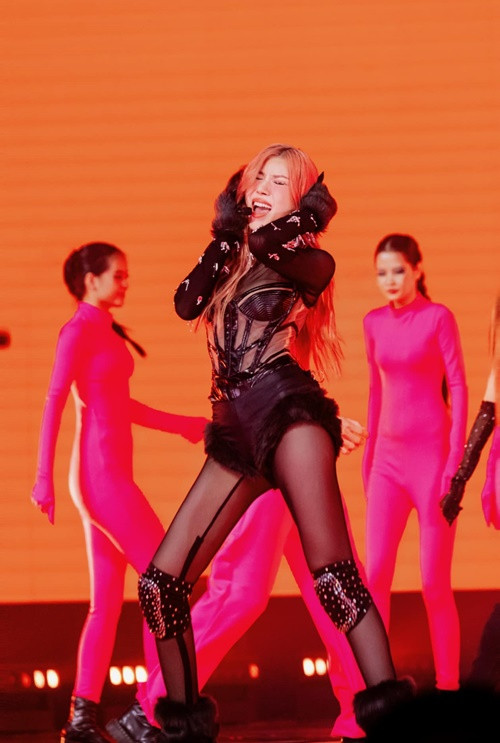 Trang Pháp tự tin trình diễn vũ đạo gợi cảm. Ảnh: Fanpage.