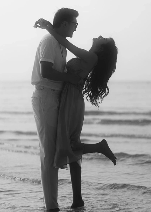 Khi quay những tập cuối phim Thương ngày nắng về, Ngọc Huyền gặp gỡ Duy Minh. 2 năm qua, cả hai bí mật hẹn hò. Ảnh: Instagram.