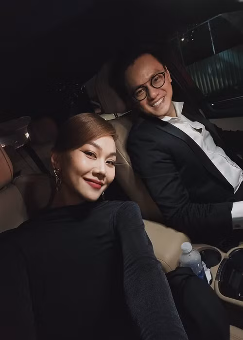 Thanh Hằng thường xuyên đến xem đêm diễn của chồng.