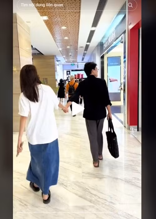 Quỳnh Lương đang nuôi con trai còn Tiến Phát vẫn thể hiện trách nhiệm với các con chung với vợ cũ. Ảnh chụp màn hình.