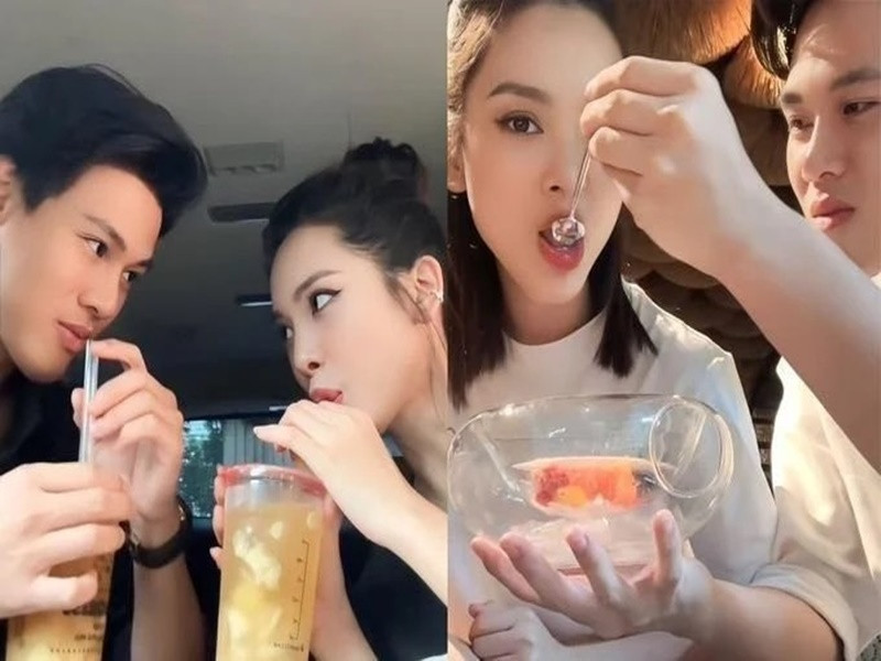 Loạt ảnh ngọt ngào bên nhau dập tắt tin đồn tình cảm rạn nứt giữa Quỳnh Lương và Tiến Phát. Ảnh: Người Đưa Tin.