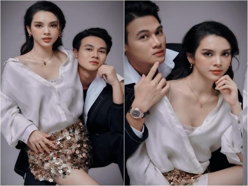 Quỳnh Lương và Tiến Phát không ít lần bị đồn chia tay vì các status tâm trạng của Quỳnh Lương. Ảnh: Người Đưa Tin.