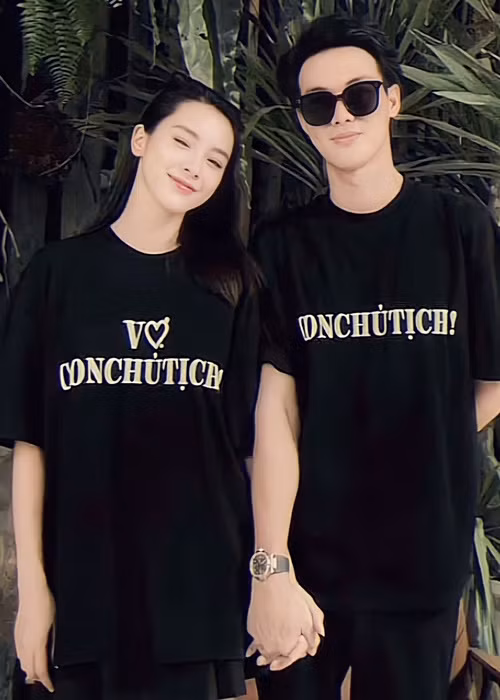 Anh ngot ngao cua Quynh Luong - Tien Phat truoc tin don ket hon