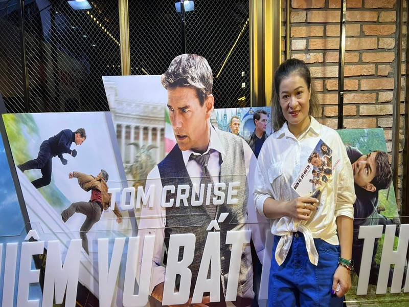 Trước khi mất, Thanh Hoa thường chia sẻ trên trang cá nhân hình ảnh dự ra mắt phim.