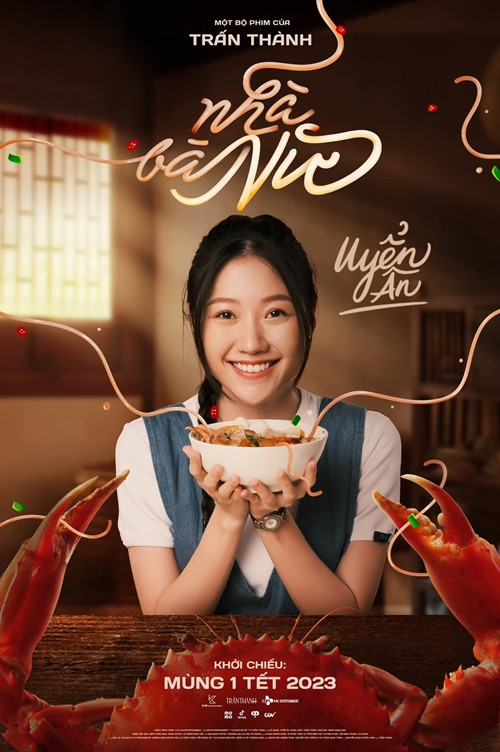 Thậm chí, Trấn Thành chỉ thật sự tin tưởng khi đạo diễn Vũ Ngọc Đãng khẳng định rằng Uyển Ân có thể vào vai chính trong Nhà bà Nữ.