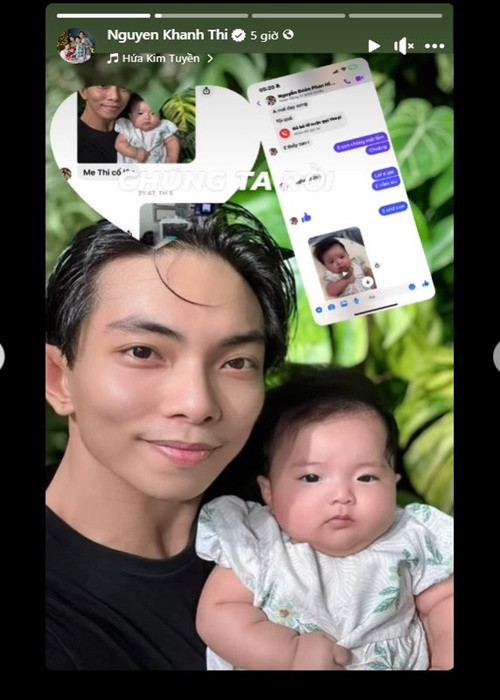 Chồng Khánh Thi động viên vợ sau ca mổ. Trong tin nhắn với Phan Hiển, Khánh Thi cho biết, cô rất nhớ con.