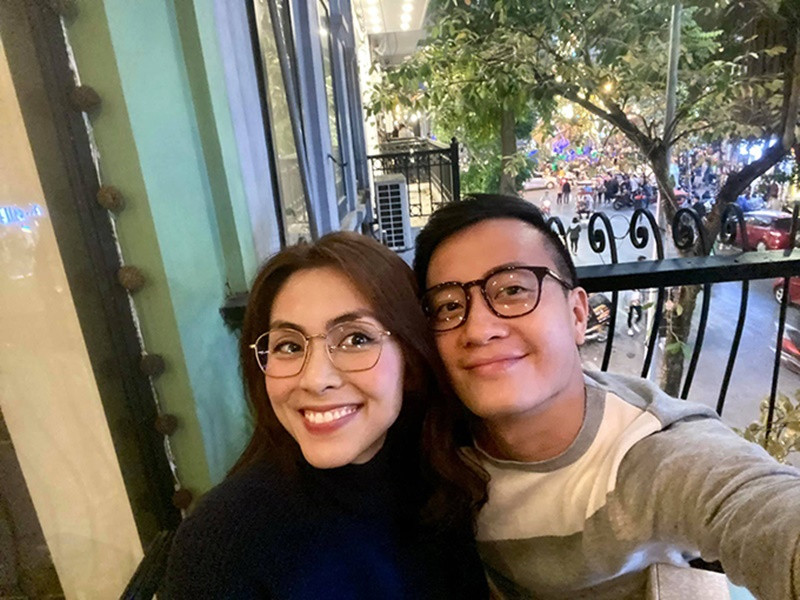 Sinh nhật Hà Tăng, Lương Mạnh Hải không quên gửi lời chúc tốt đẹp đến "ngọc nữ".