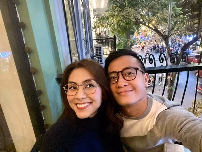 Sinh nhật Hà Tăng, Lương Mạnh Hải không quên gửi lời chúc tốt đẹp đến "ngọc nữ".