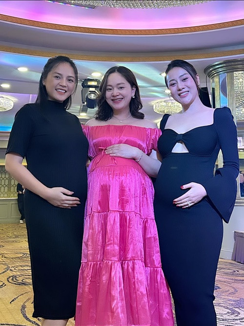 Giống Phương Oanh, Lan Phương và Thu Quỳnh cũng sẽ chào đón “thiên thần nhí” ra đời năm 2024.