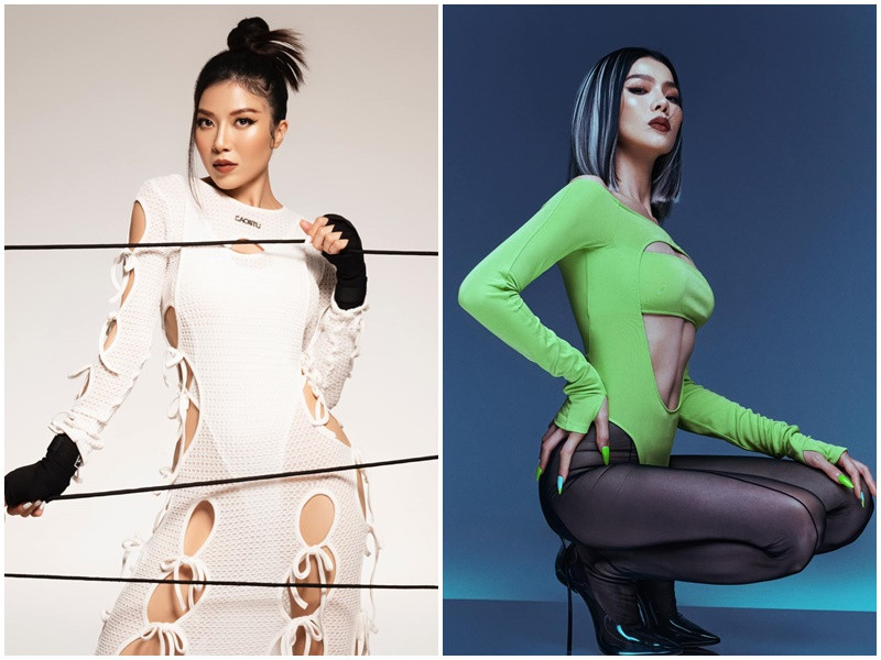 Lệ Quyên quyến rũ không kém cạnh Trang Pháp.