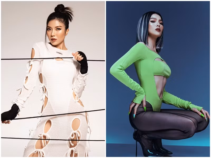 Lệ Quyên quyến rũ không kém cạnh Trang Pháp.