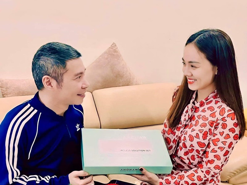 NSND Công Lý bị đột quỵ năm 2021. Anh đang trong quá trình phục hồi sức khỏe. Ảnh: FBNV.