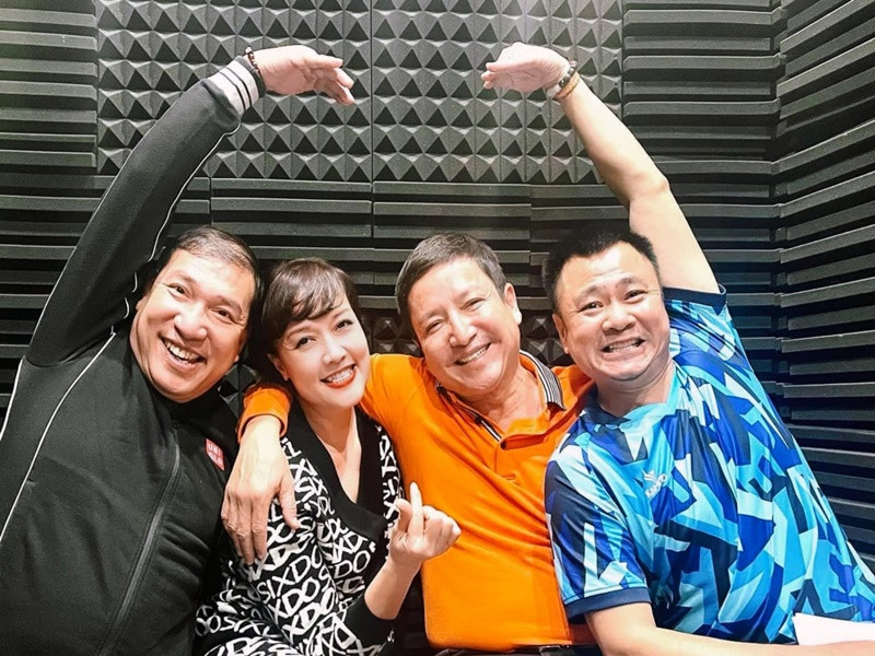 Ngoài Chí Trung, Vân Dung, Tự Long và Quang Thắng cũng tham gia Táo quân 2024. Ảnh: FBNV.