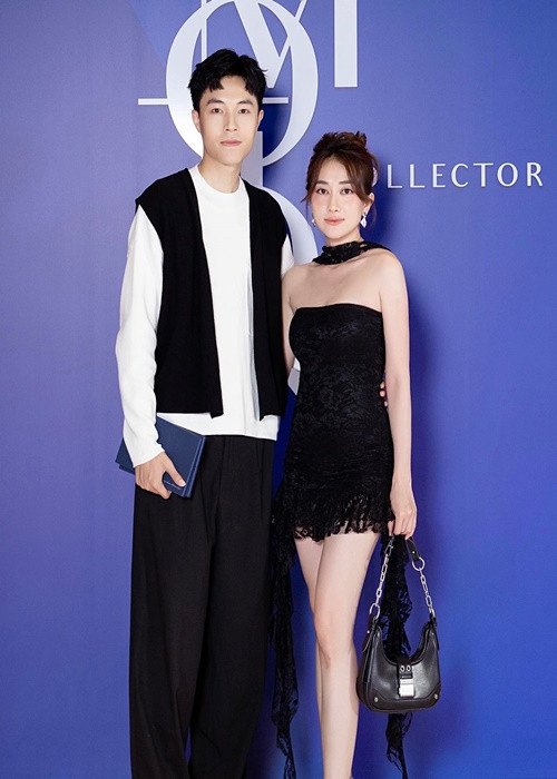 Phương Lan và chồng kém 1 tuổi sánh đôi tại các sự kiện.