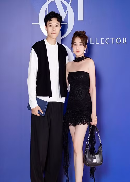 Phương Lan và chồng kém 1 tuổi sánh đôi tại các sự kiện.