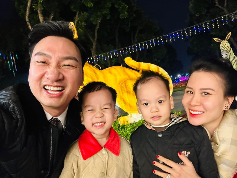 Ngọc Hương cho biết, các con biết nhường nhịn nhau, hay nói những lời ngọt ngào.