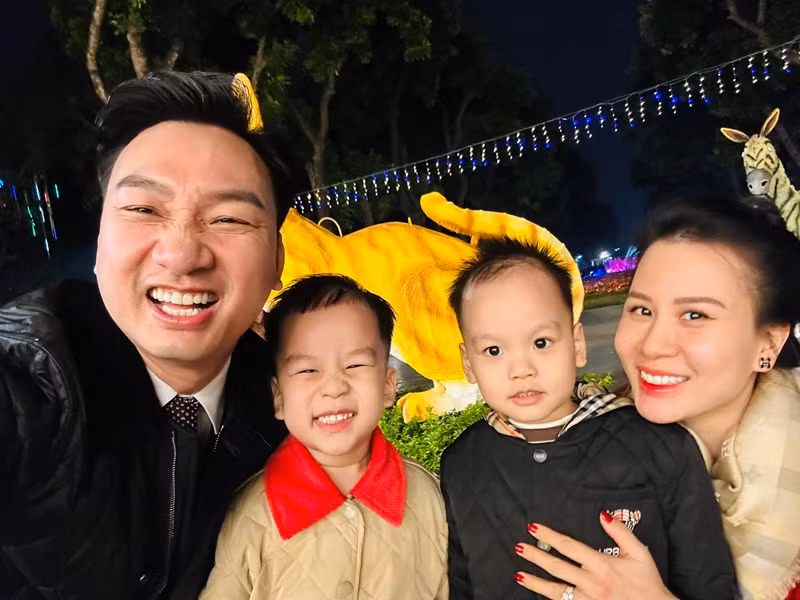 Ngọc Hương cho biết, các con biết nhường nhịn nhau, hay nói những lời ngọt ngào.