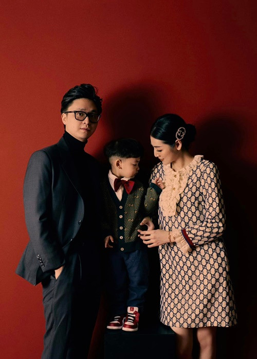 Từ ngày có con trai, Tú Anh và chồng không bao giờ phải cãi nhau vì những chuyện nhỏ nhặt nữa.