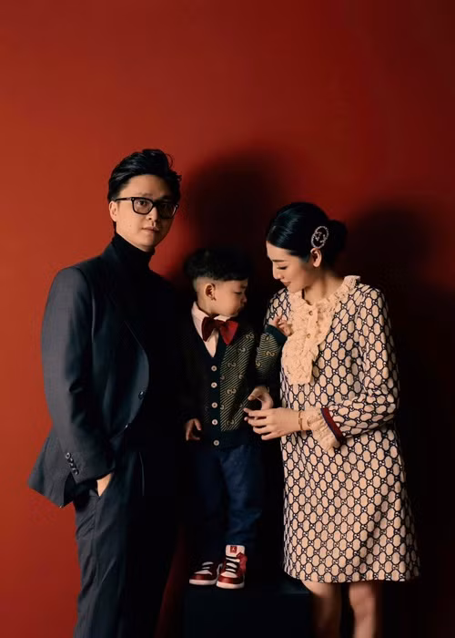 Từ ngày có con trai, Tú Anh và chồng không bao giờ phải cãi nhau vì những chuyện nhỏ nhặt nữa.