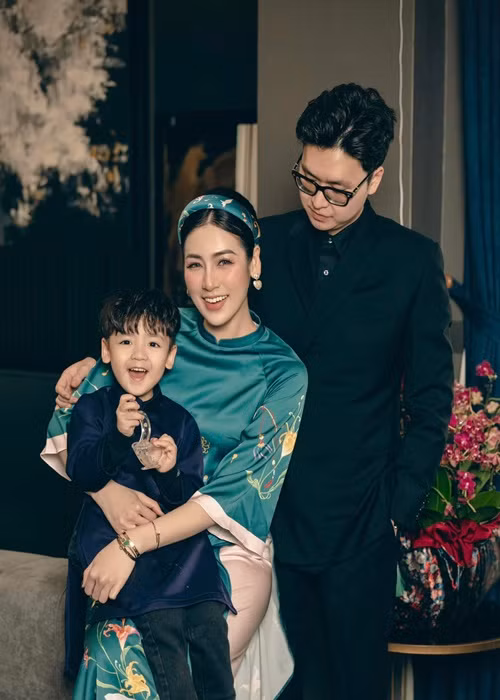 Quý tử là cầu nối tuyệt vời cho vợ chồng Tú Anh.