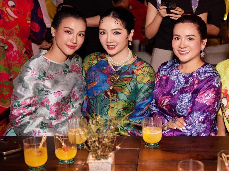 Nữ doanh nhân tham gia không ít sự kiện giải trí.