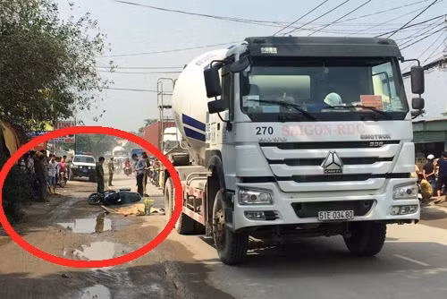 Xe bon tron be tong thi cong tuyen Metro BT-ST can chet nguoi-Hinh-2