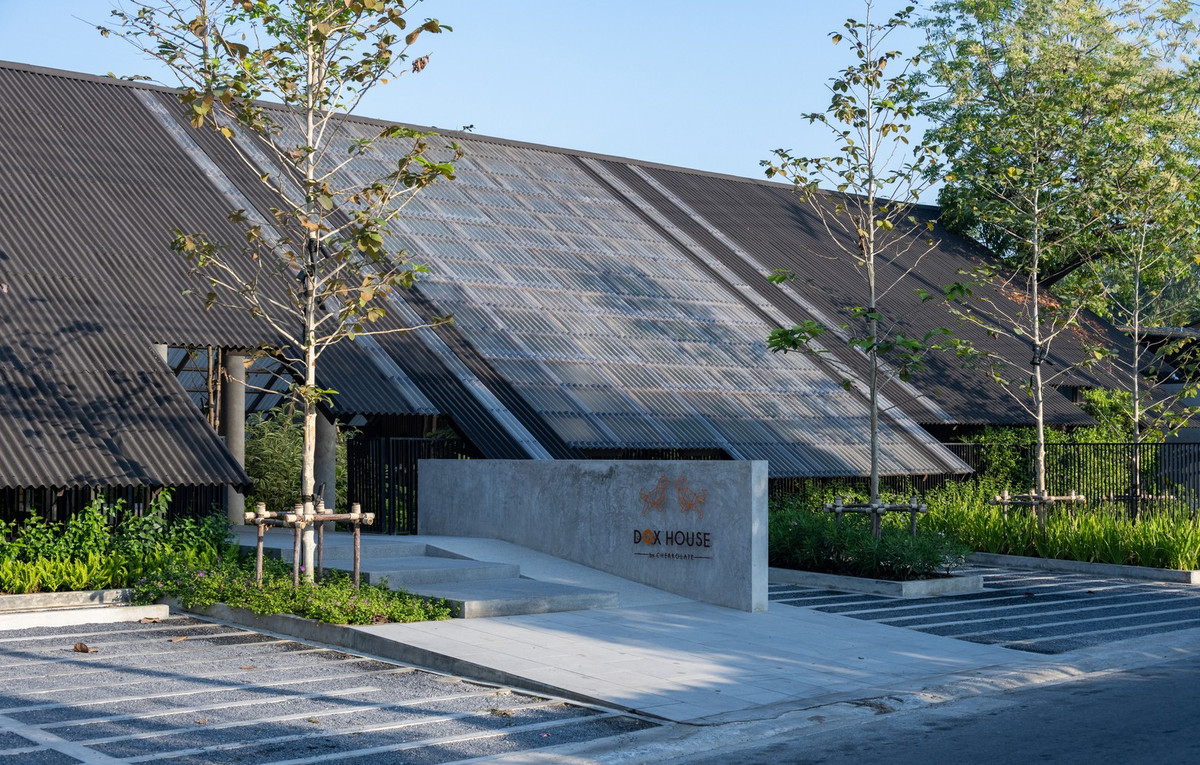 Ý tưởng thiết kế kiểu nhà này đến từ người đàn ông yêu chó, mong muốn ngôi nhà không chỉ để ở mà còn là không gian sống tuyệt vời cho những chú chó thân yêu của mình.