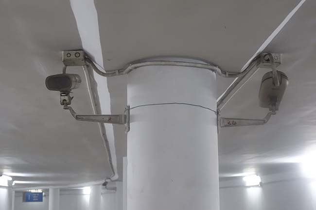 Ở nơi đây cũng được lắp đặt hệ thống camera giám sát...