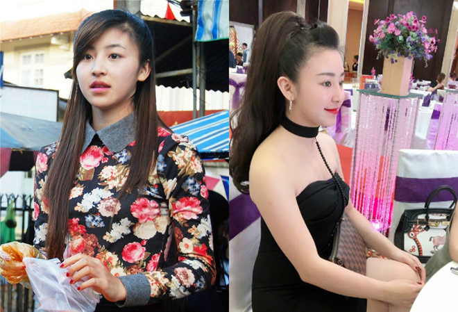 Bảo Chi của hiện tại (phải) được nhận xét xinh đẹp và biết ăn diện hơn thời mới nổi tiếng cách đây 5 năm.