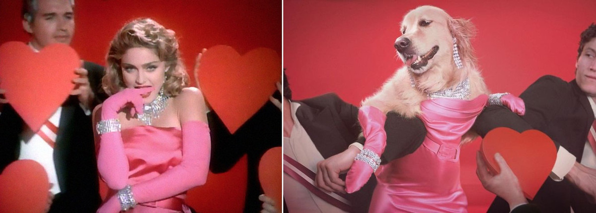 Khi tái hiện những cảnh quay video và bìa album mang tính biểu tượng của nữ hoàng nhạc Pop Madonna, nhiếp ảnh gia Vincent thực sự đã rất tâm huyết.