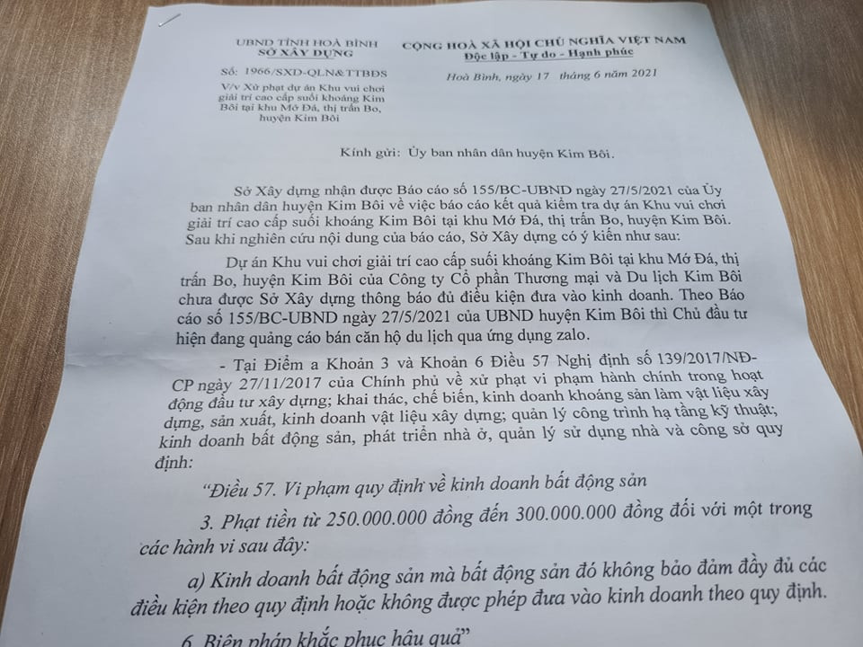 De nghi xu phat toi 300 trieu chu dau tu Apec Mandala Kim Boi rao ban trai phep-Hinh-2