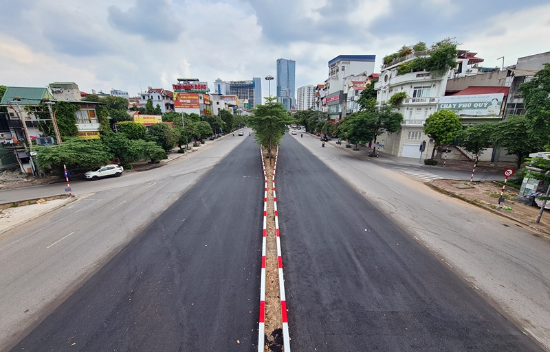 Du an mo rong tuyen duong Lieu Giai - Van Cao gio ra sao?