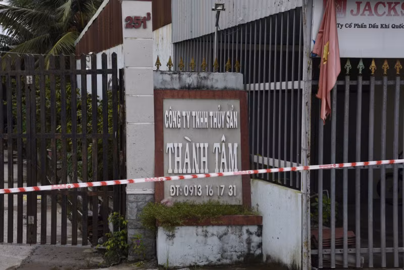 Soi ho so cty thuy san Thanh Tam hoat dong trai phep co F0