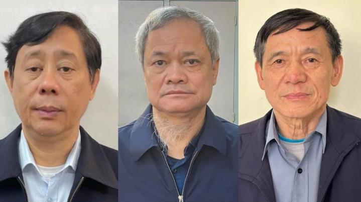 Liên quan vụ án và tội danh Nhận hối lộ mà cựu Bí thư tỉnh ủy Bắc Ninh bị điều tra, trước đó, ngày 19/1, C03 đã khởi tố, bắt tạm giam nguyên Chủ tịch UBND tỉnh Bắc Ninh Nguyễn Tử Quỳnh và nguyên Giám đốc Sở Y tế Bắc Ninh Nguyễn Hạnh Chung (khi bị bắt ông Chung đang là Phó Chủ tịch HĐND tỉnh Bắc Ninh). Ngoài ra, ông Nguyễn Văn Nhường, nguyên Phó Chủ tịch UBND tỉnh Bắc Ninh cũng bị bắt tạm giam về tội Lợi dụng chức vụ, quyền hạn trong khi thi hành công vụ. (Từ trái qua: Bị can Nguyễn Hạnh Chung, Nguyễn Tử Quỳnh và Nguyễn Tiến Nhường)
