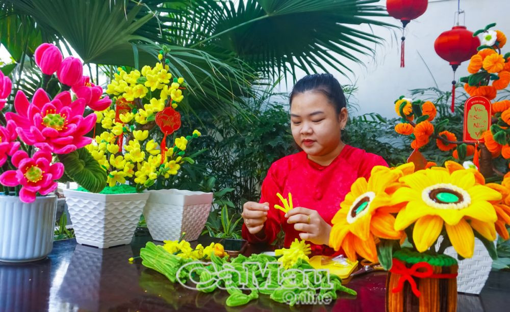 Tu thu vui, nhieu ban tre khoi nghiep bang nghe lam hoa handmade