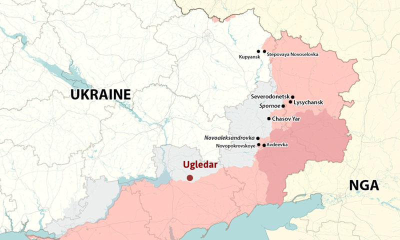 Sáng sớm 25/9, Hãng thông tấn Sputnik (Nga) đưa tin, Vladimir Rogov - đồng chủ tịch hội đồng điều phối về hội nhập các khu vực của Nga thông báo, Quân đội Nga đã tiến vào khu vực ngoại ô Ugledar thuộc Donetsk, nơi bị Lực lượng Vũ trang Ukraine chiếm giữ, và đang tiến lên từng bước. Ảnh: RYV.