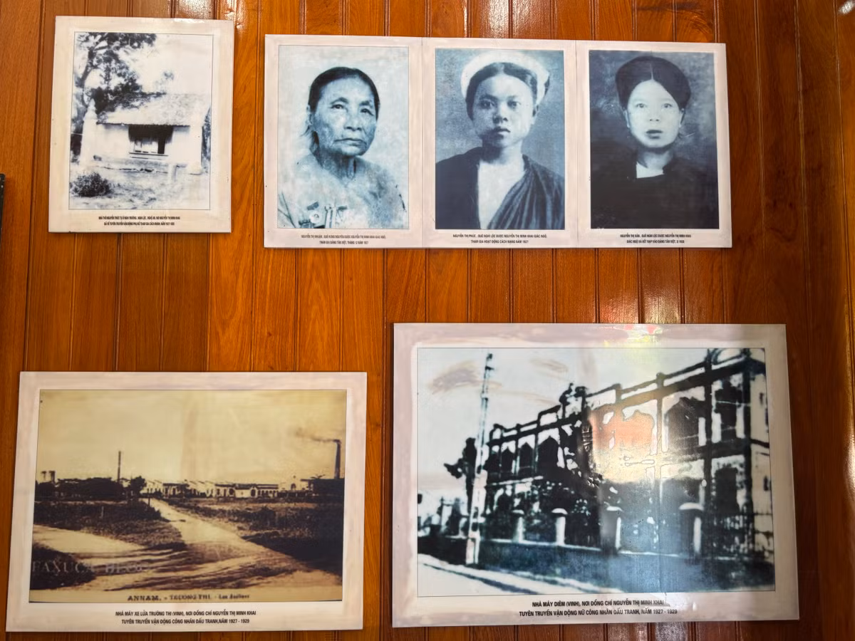 Nhà lưu niệm Nguyễn Thị Minh Khai- địa chỉ đỏ giữa lòng thành Vinh - Hình 7 Nha luu niem Nguyen Thi Minh Khai- dia chi do giua long thanh Vinh-Hinh-7